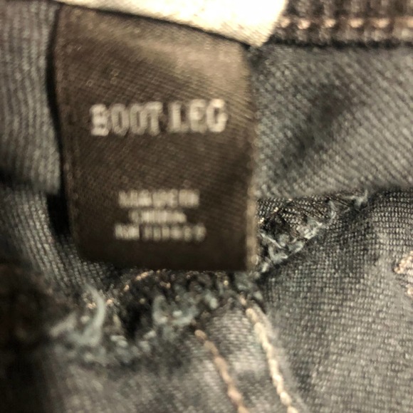 White House Black Market Jeans 4R Black Bling - Picture 7 of 11